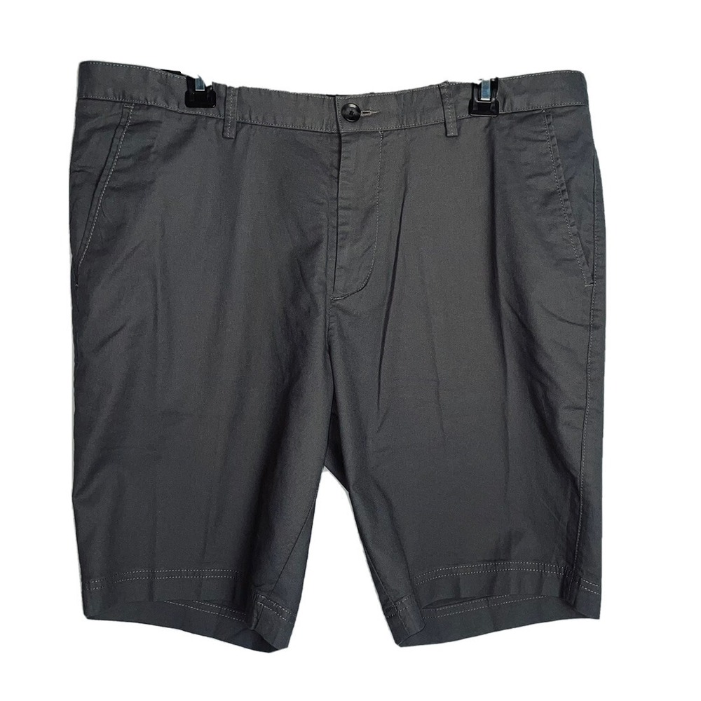 Hugo Boss Mens 40 Waist Slice Dark Gray Shorts NWT